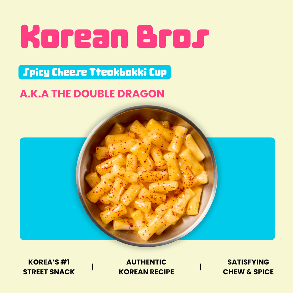 Spicy Cheese Tteokbokki Box (6 Cups)
