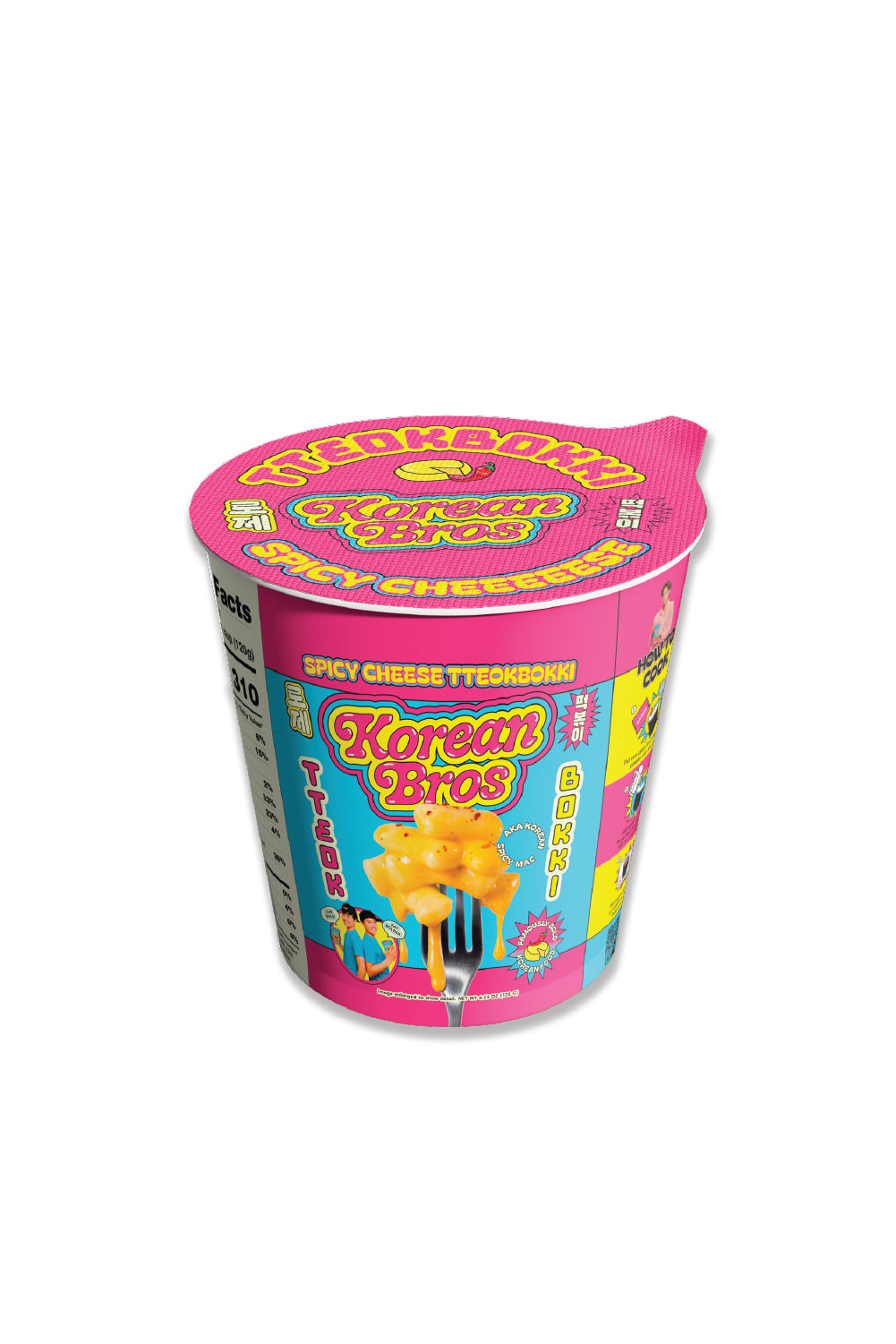 Spicy Cheese Tteokbokki Box (6 Cups) - Wholesale Price