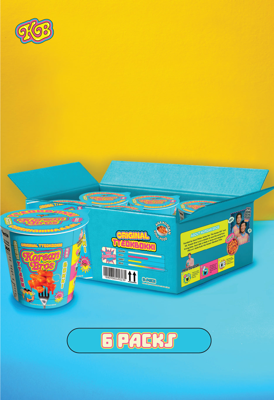 Original Tteokbokki Box (6 Cups)