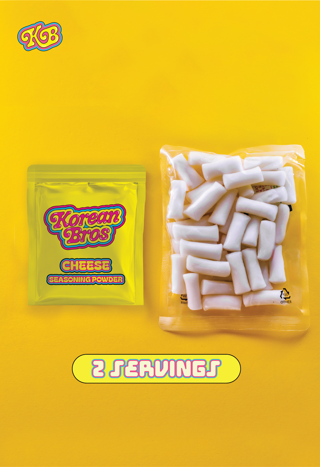 Cheese Tteokbokki (2 Servings)