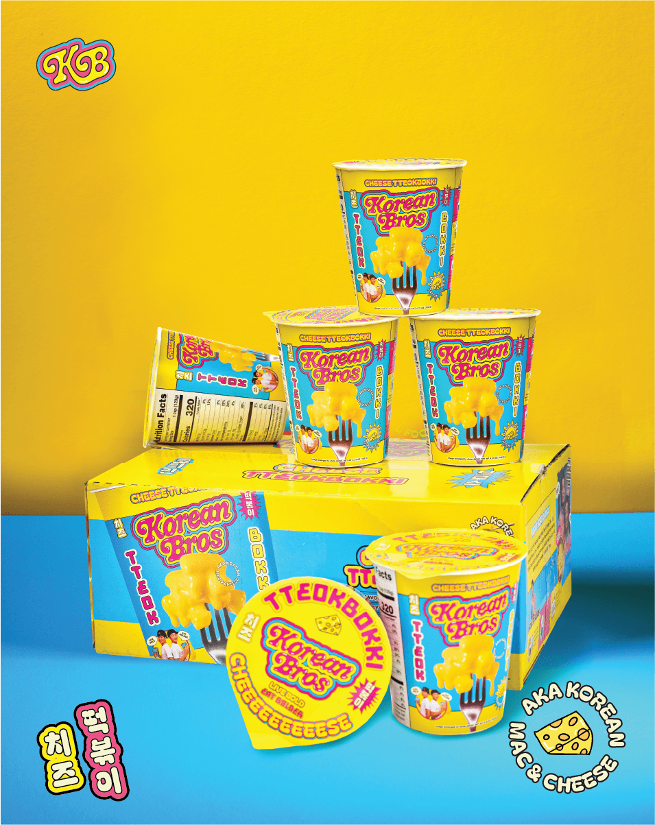Cheese Tteokbokki Box (6 Cups) - Wholesale Price