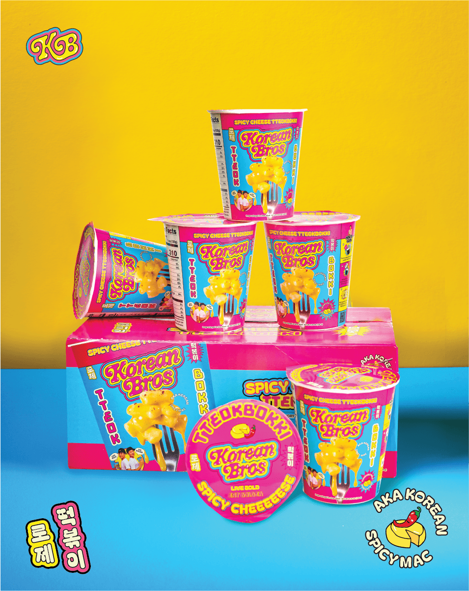 Korean Bros Cup Tteokbokki Variety Bundle