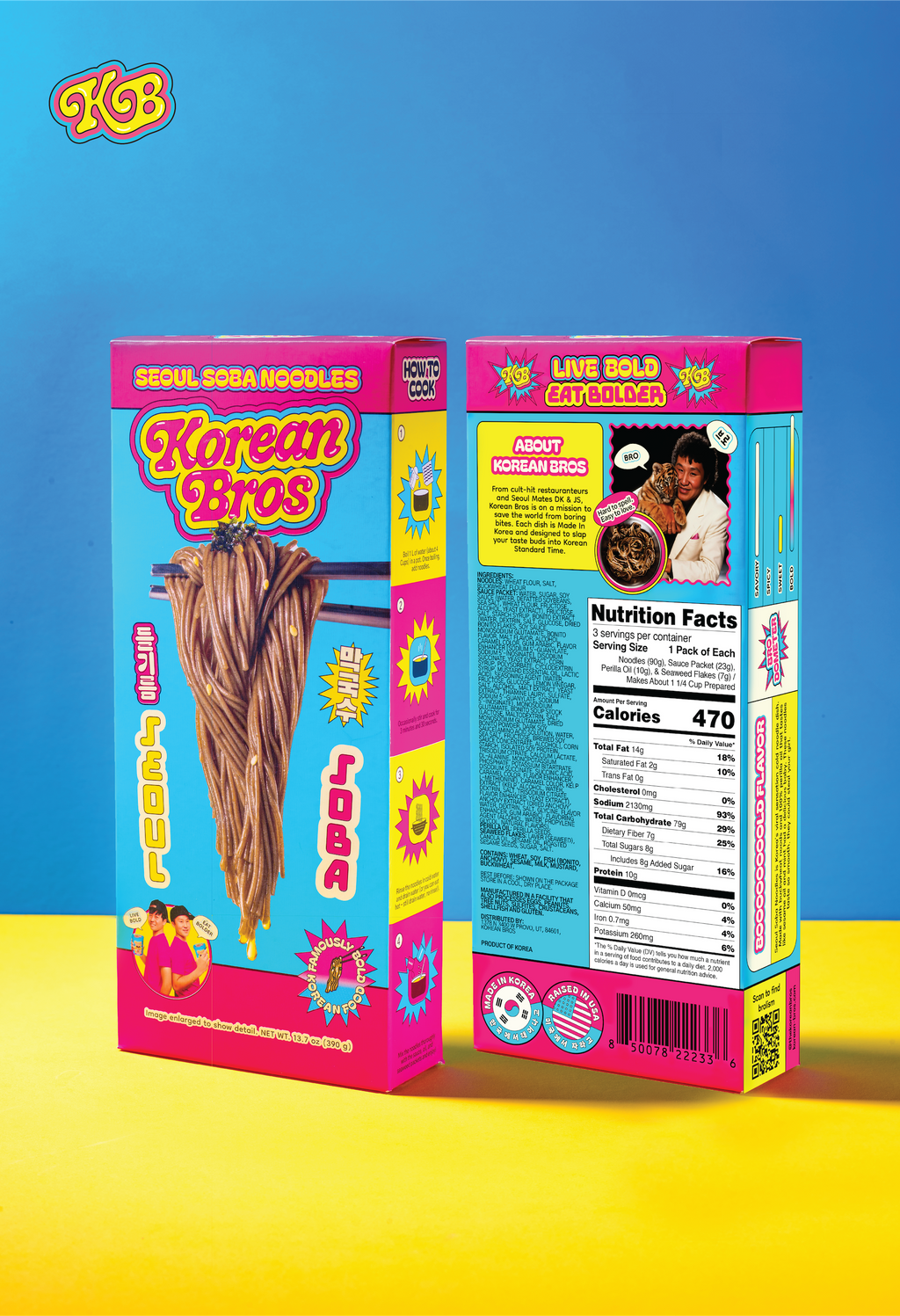 Seoul Soba Noodles (1 Pack / 3 Servings)