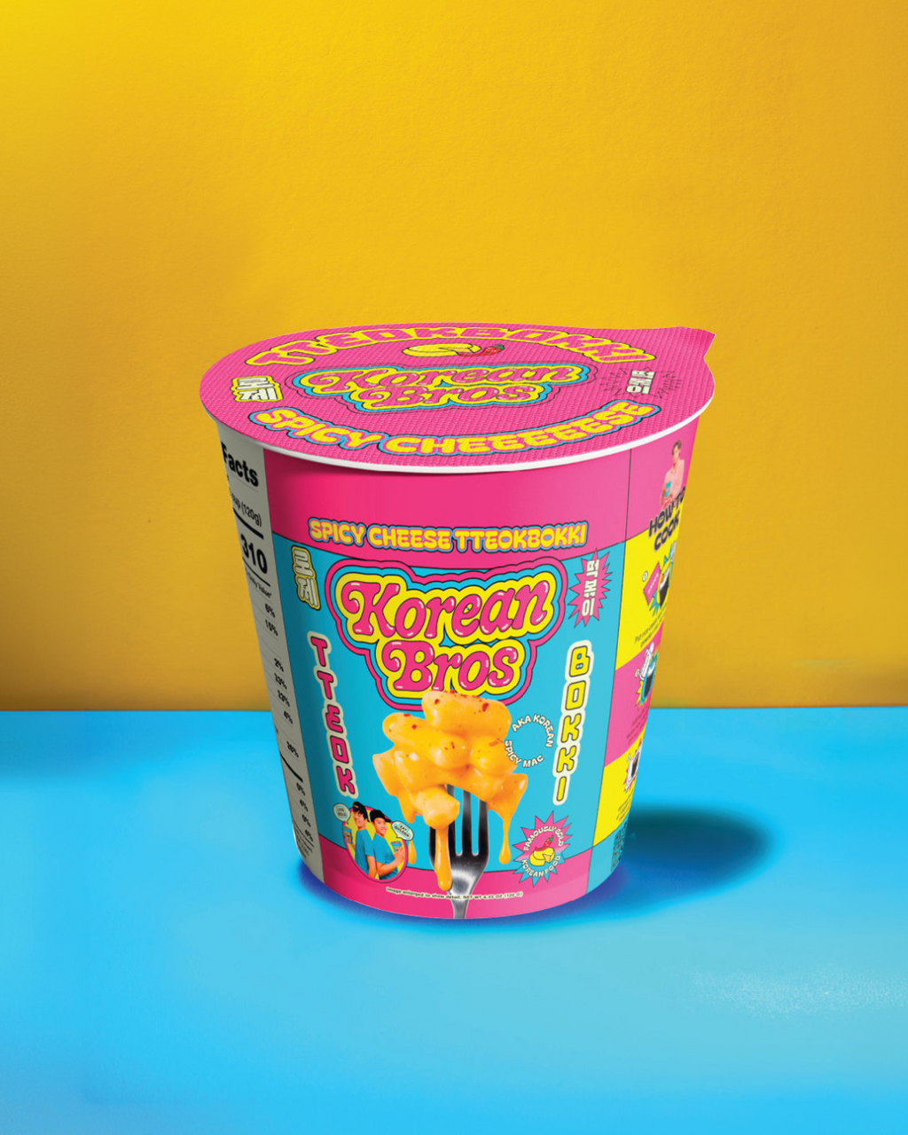 Spicy Cheese Tteokbokki Box (6 Cups)