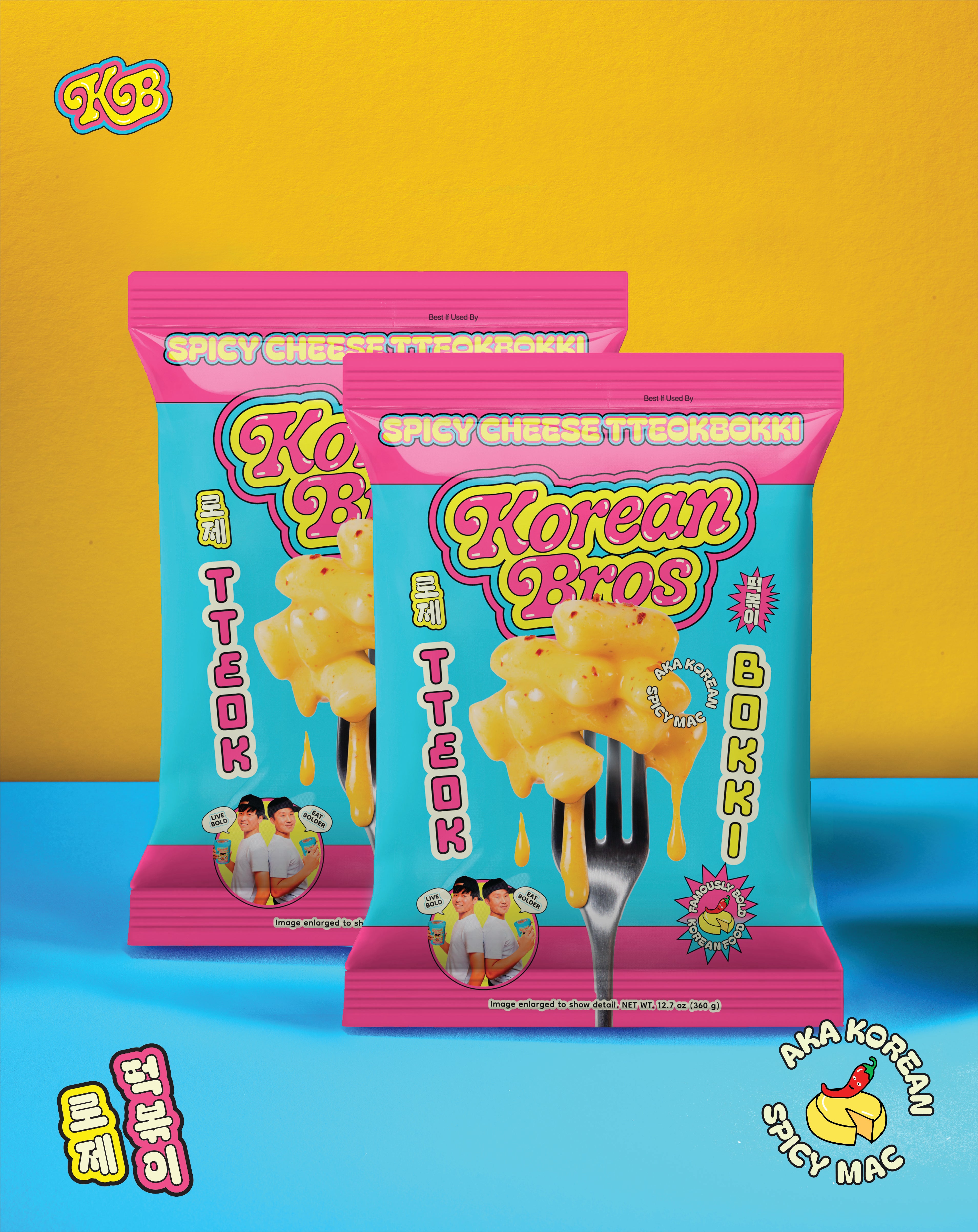 Spicy Cheese Tteokbokki (2 Pack)