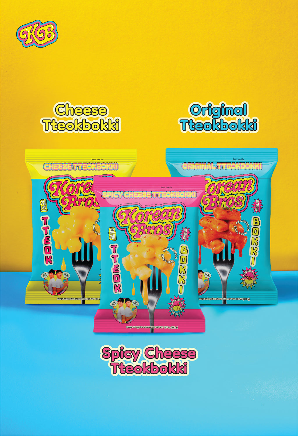 Spicy Cheese Tteokbokki (2 Pack)