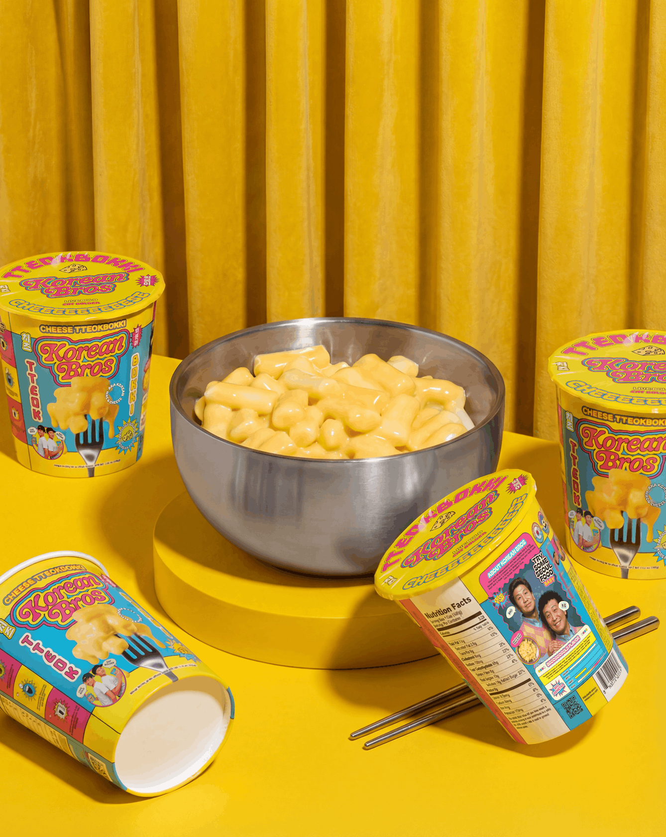 Cheese Tteokbokki — hero pouch shot